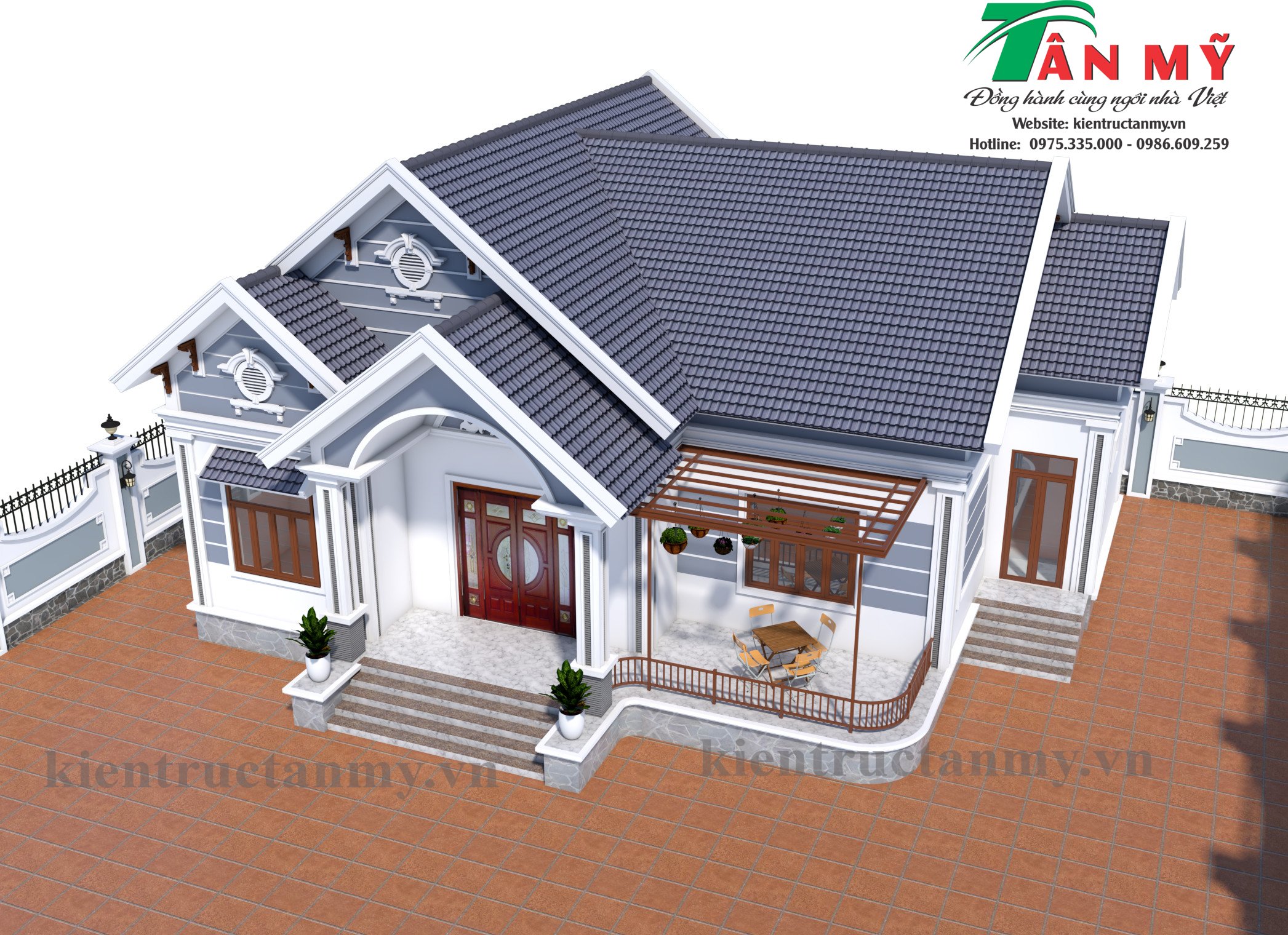 thiết kế nhà vườn sơn la