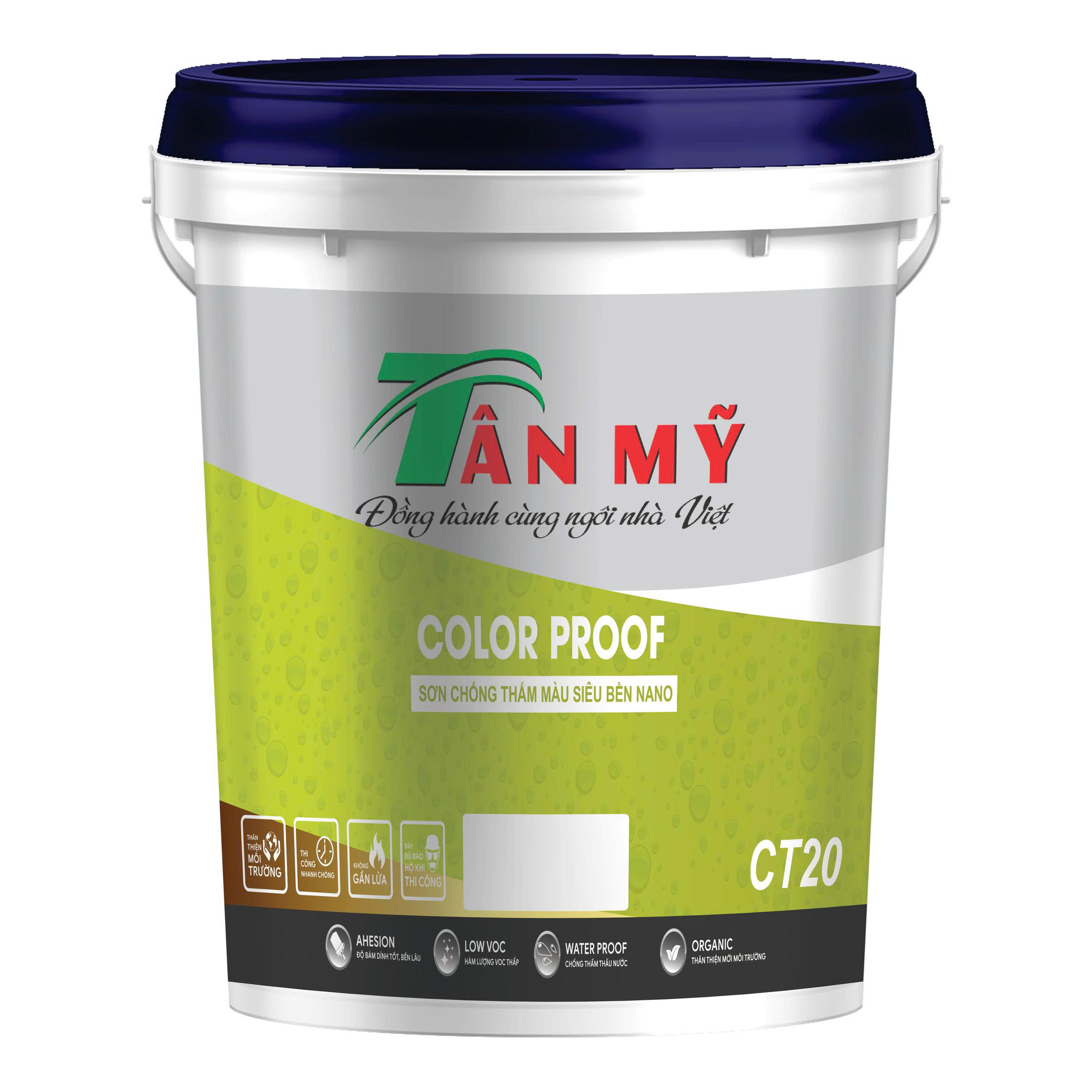 Chống Thấm Màu Siêu Bền Nano